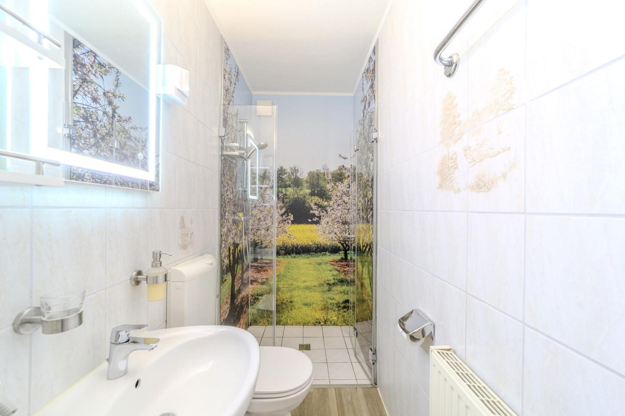 Familienhof Bruening - Doppelzimmer Waldesruh II เมพเพิน ภายนอก รูปภาพ